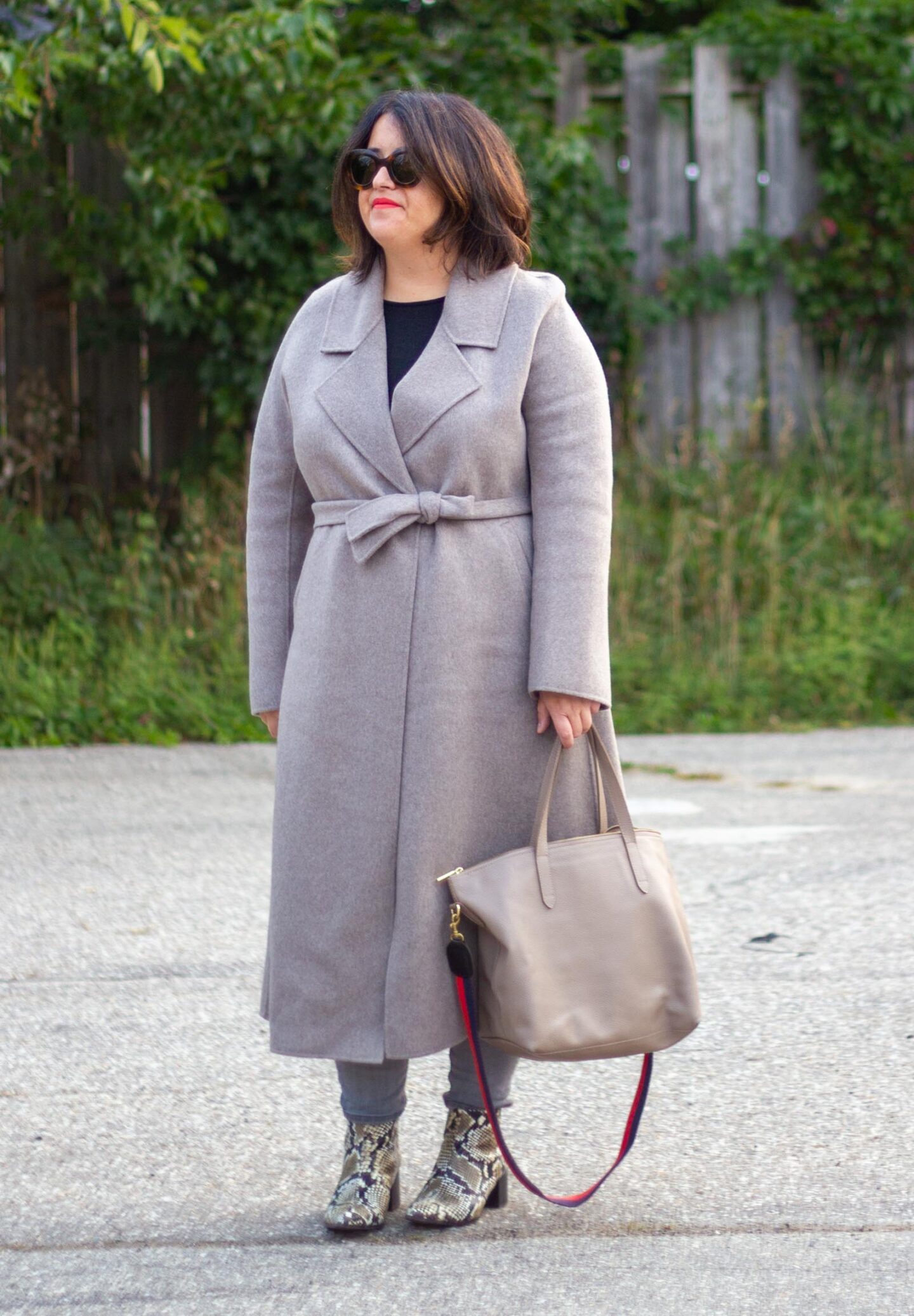 the curated tailored coat review