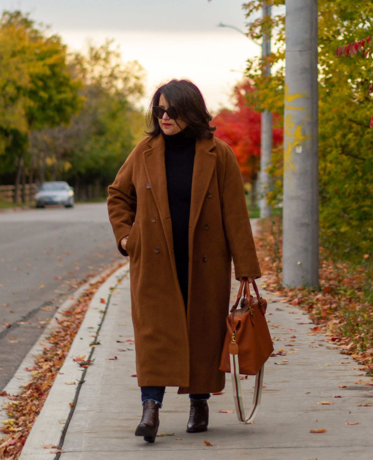 aritzia babaton slouch coat review