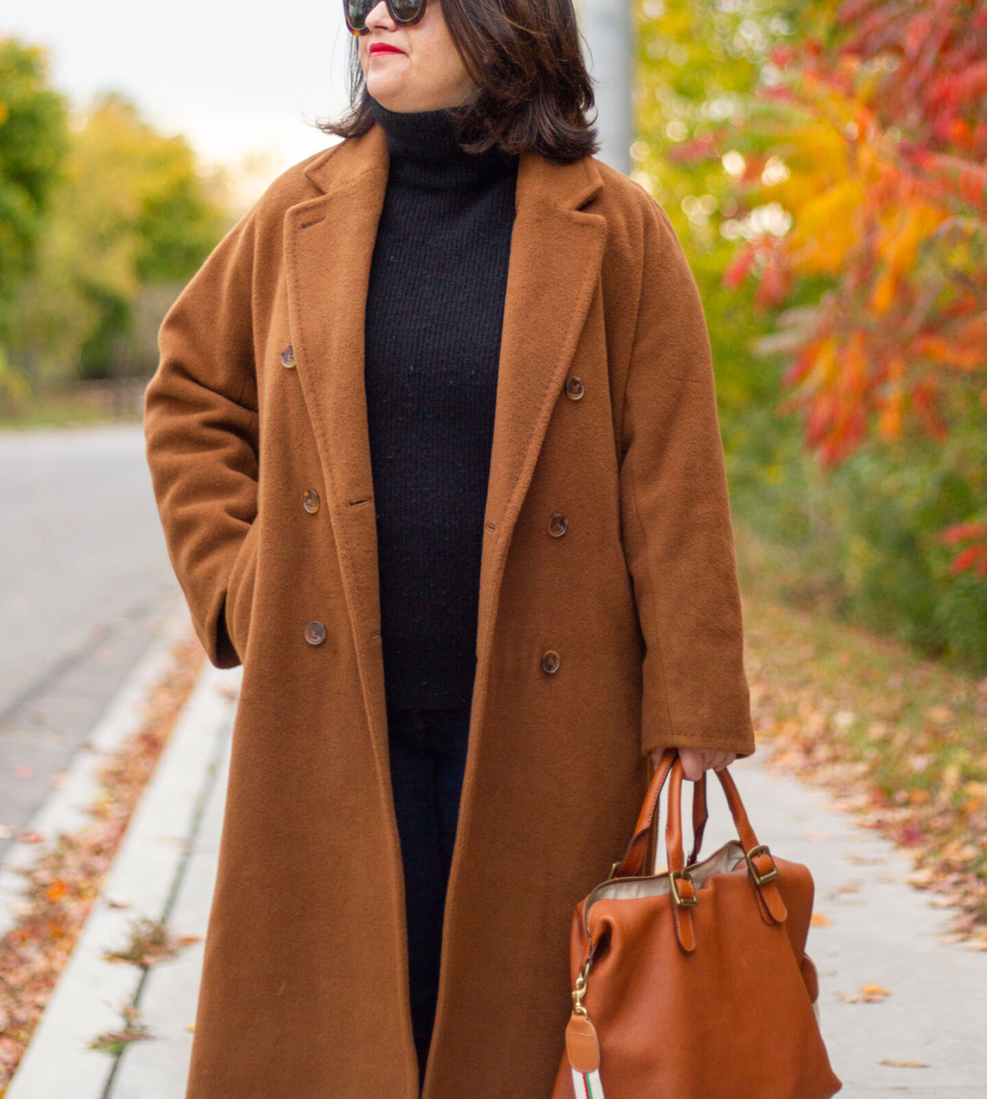 aritzia babaton slouch coat