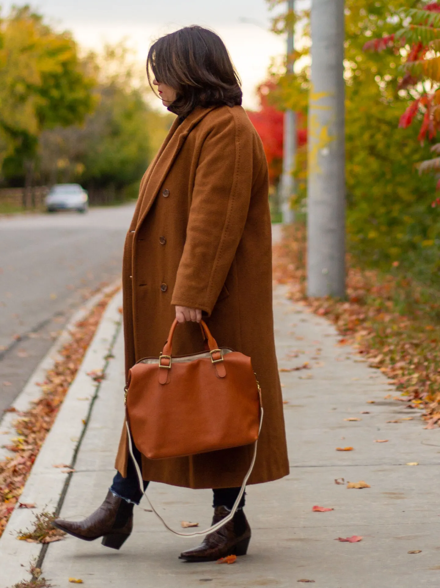 aritzia slouch coat