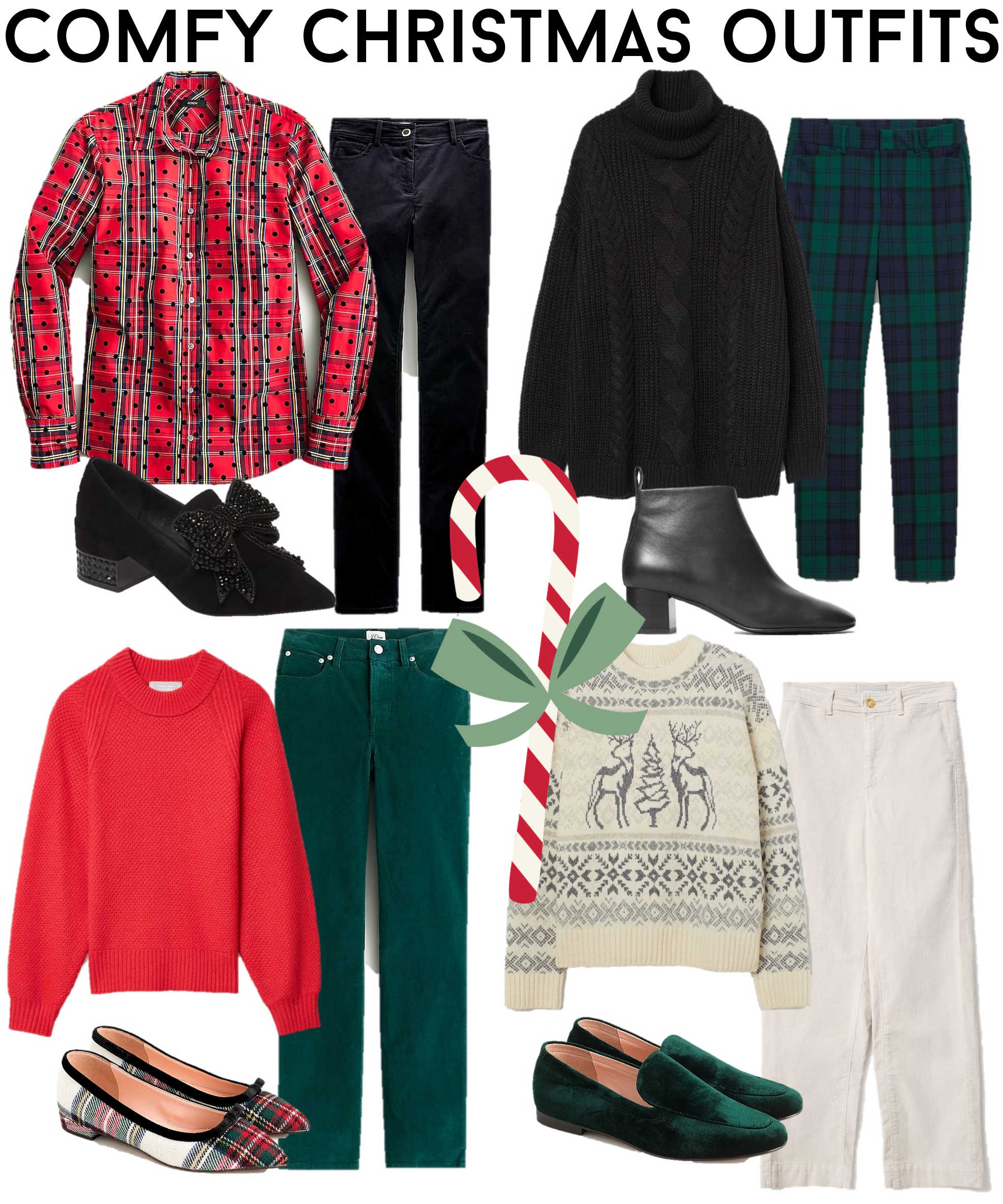 cozy christmas outfits