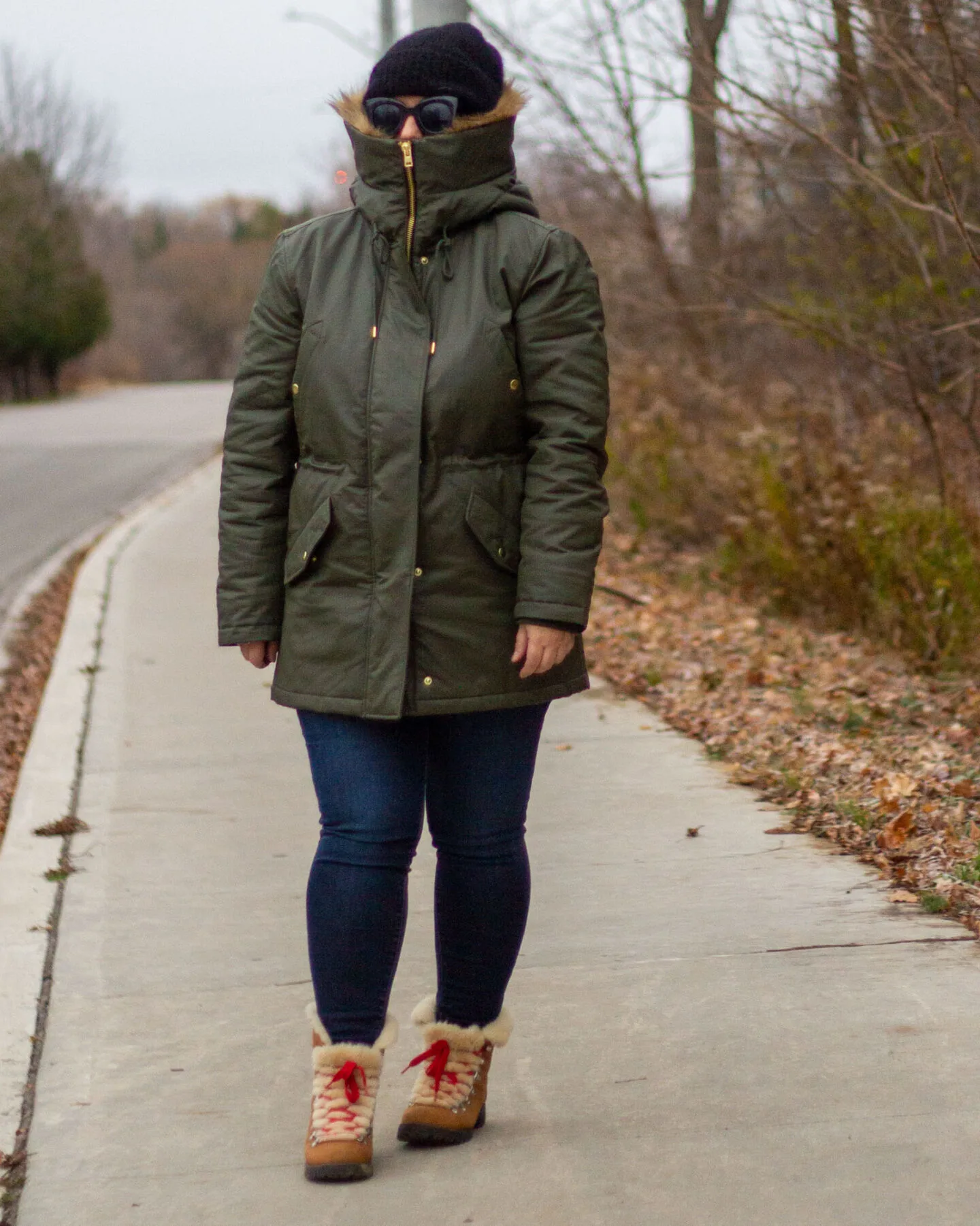 J crew perfect parka hotsell