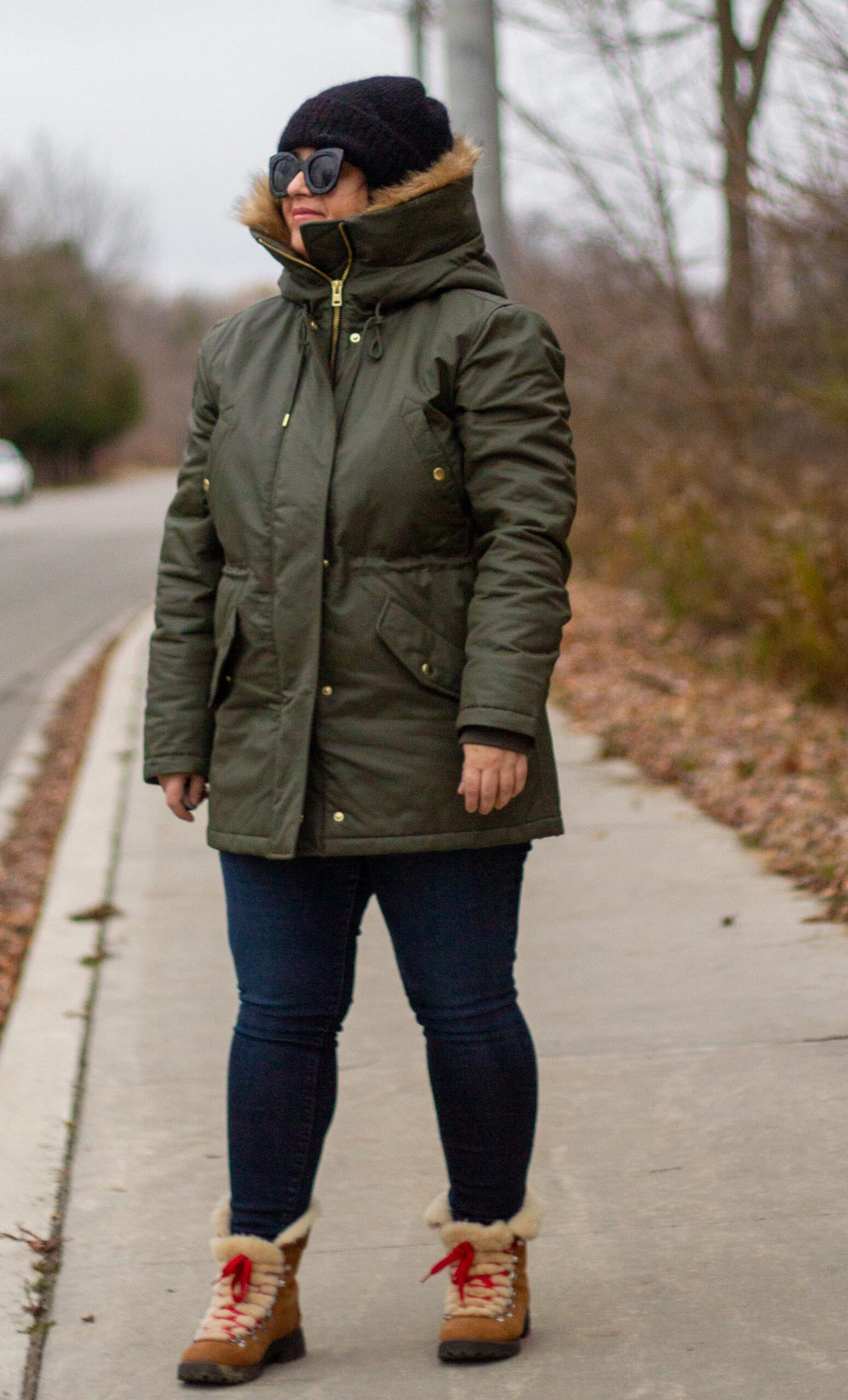J crew perfect winter parka review top