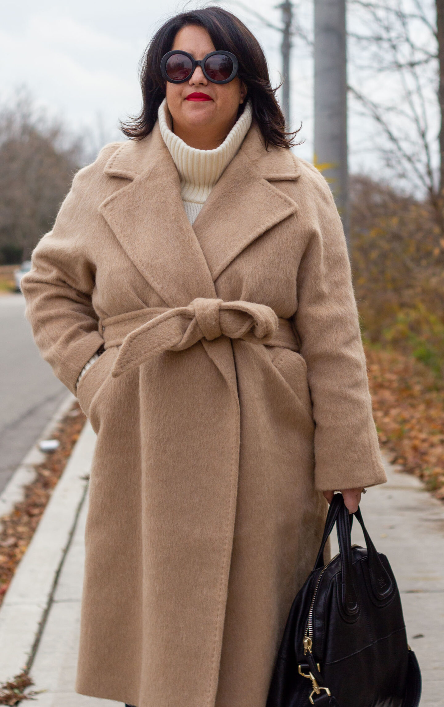 wrap coat outfit