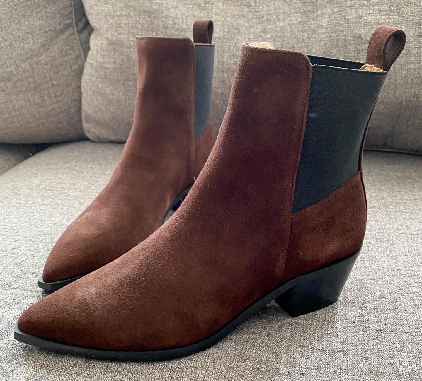 Flattered Willow Boot Brown Suede