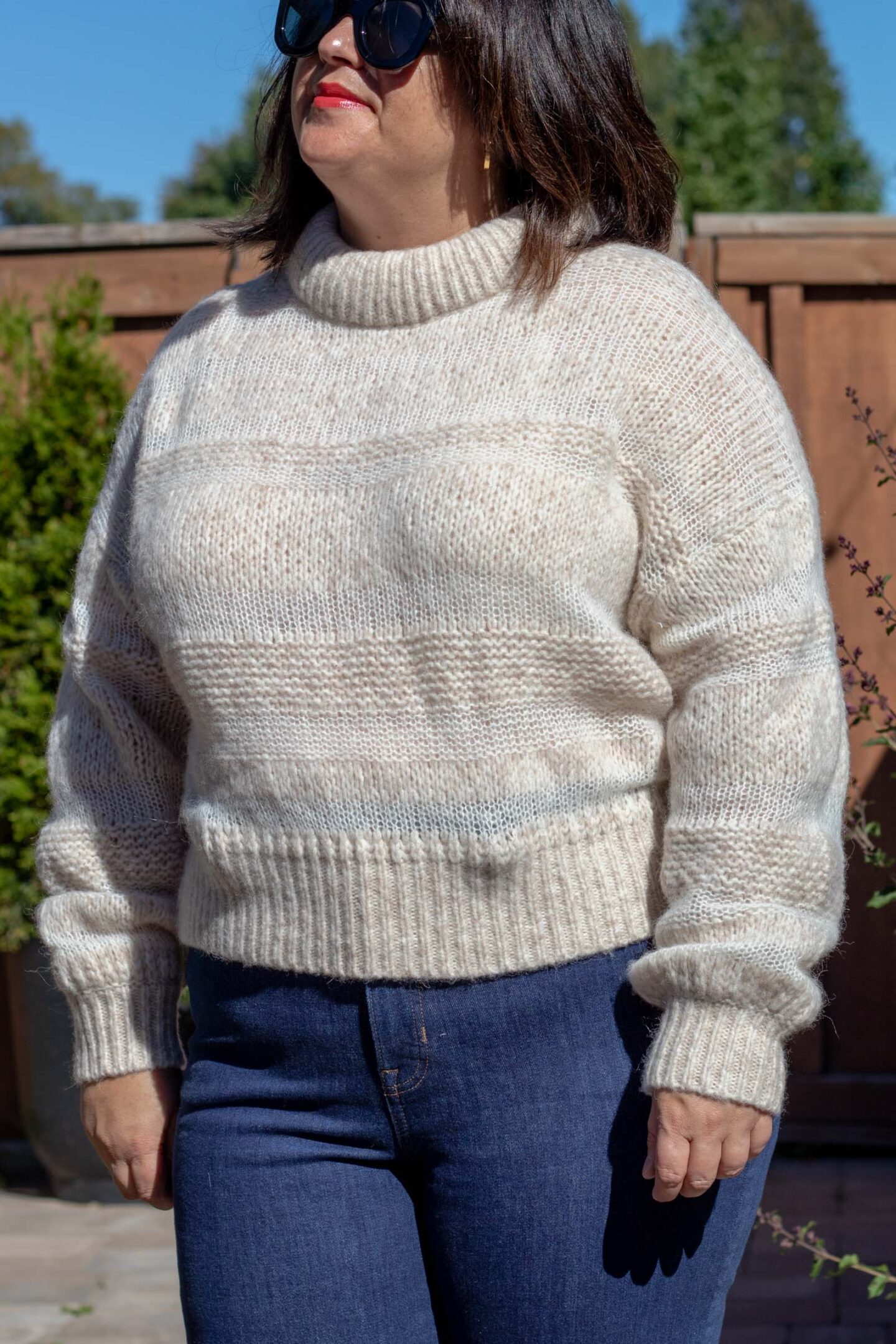 everlane puff sweater review