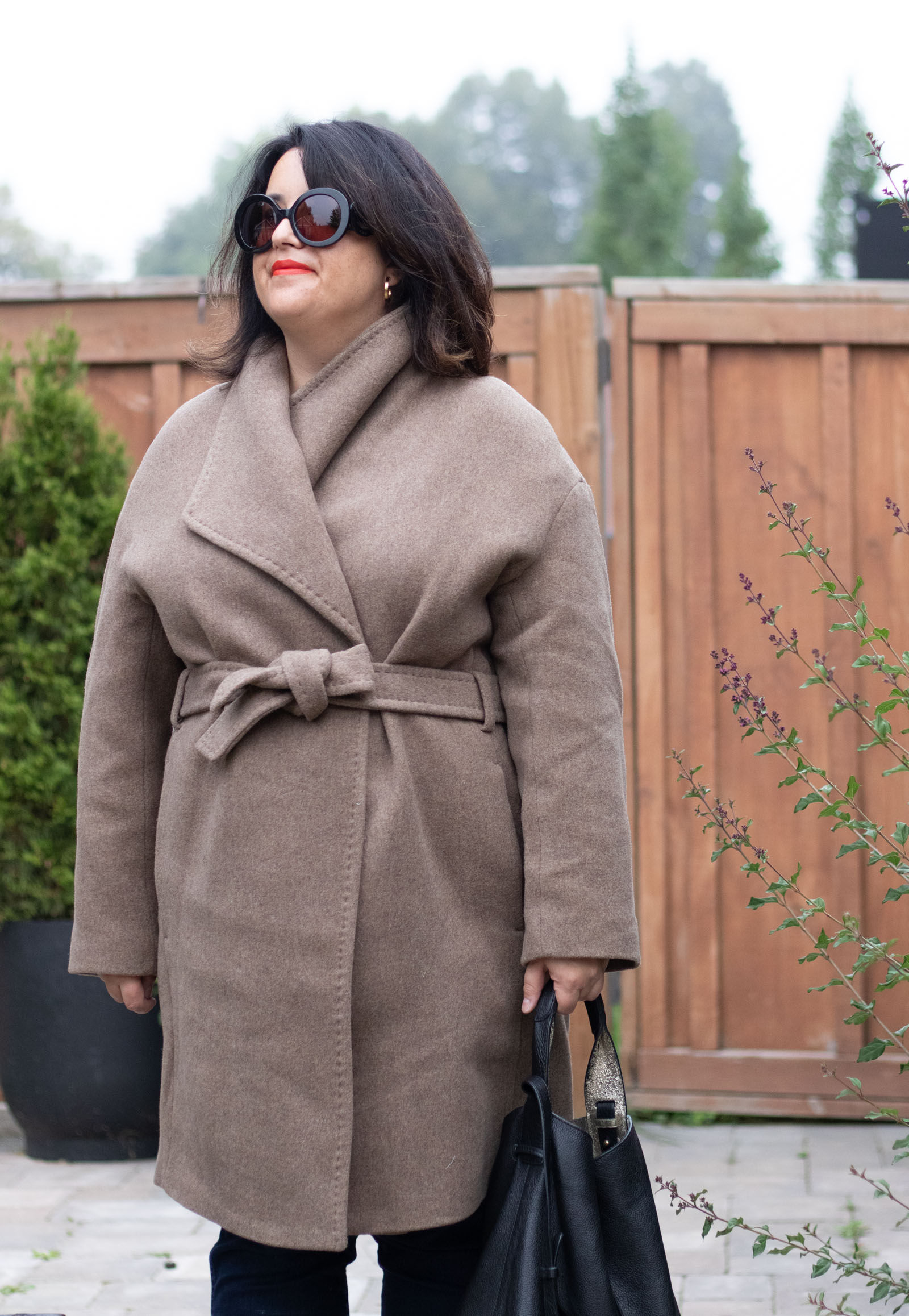 wrap coat outfit