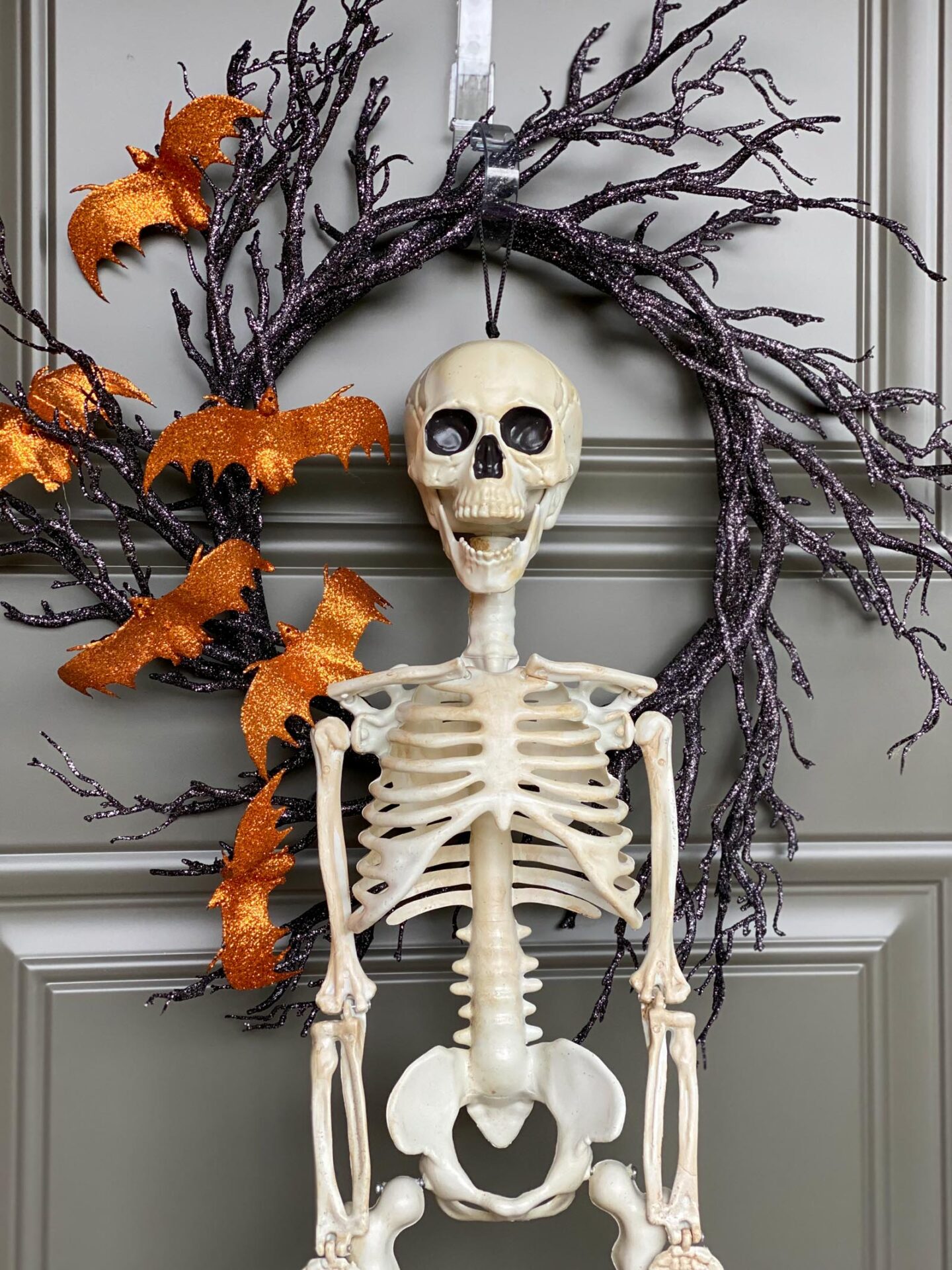 Halloween Front Door Decor