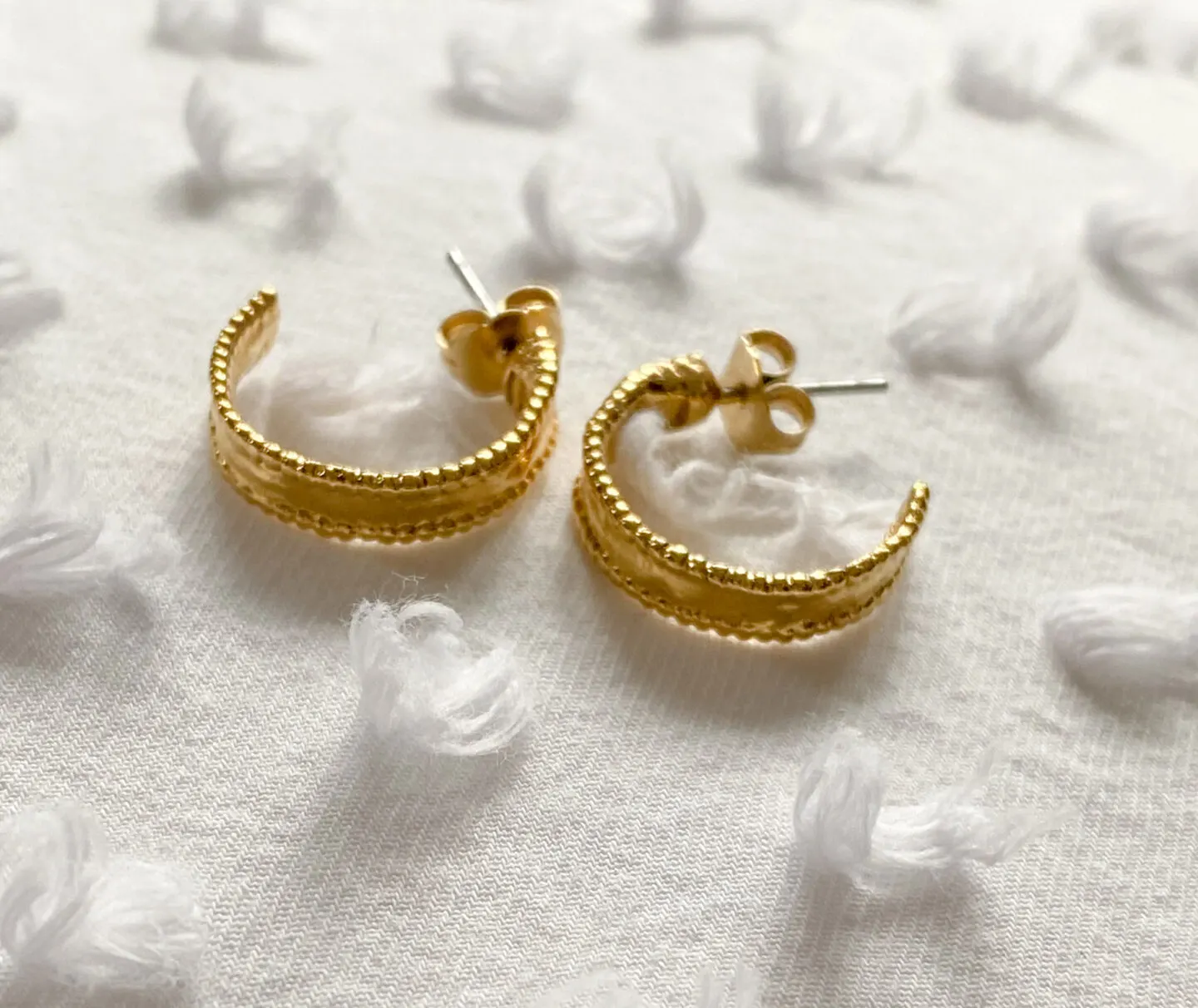 sezane gold hoops