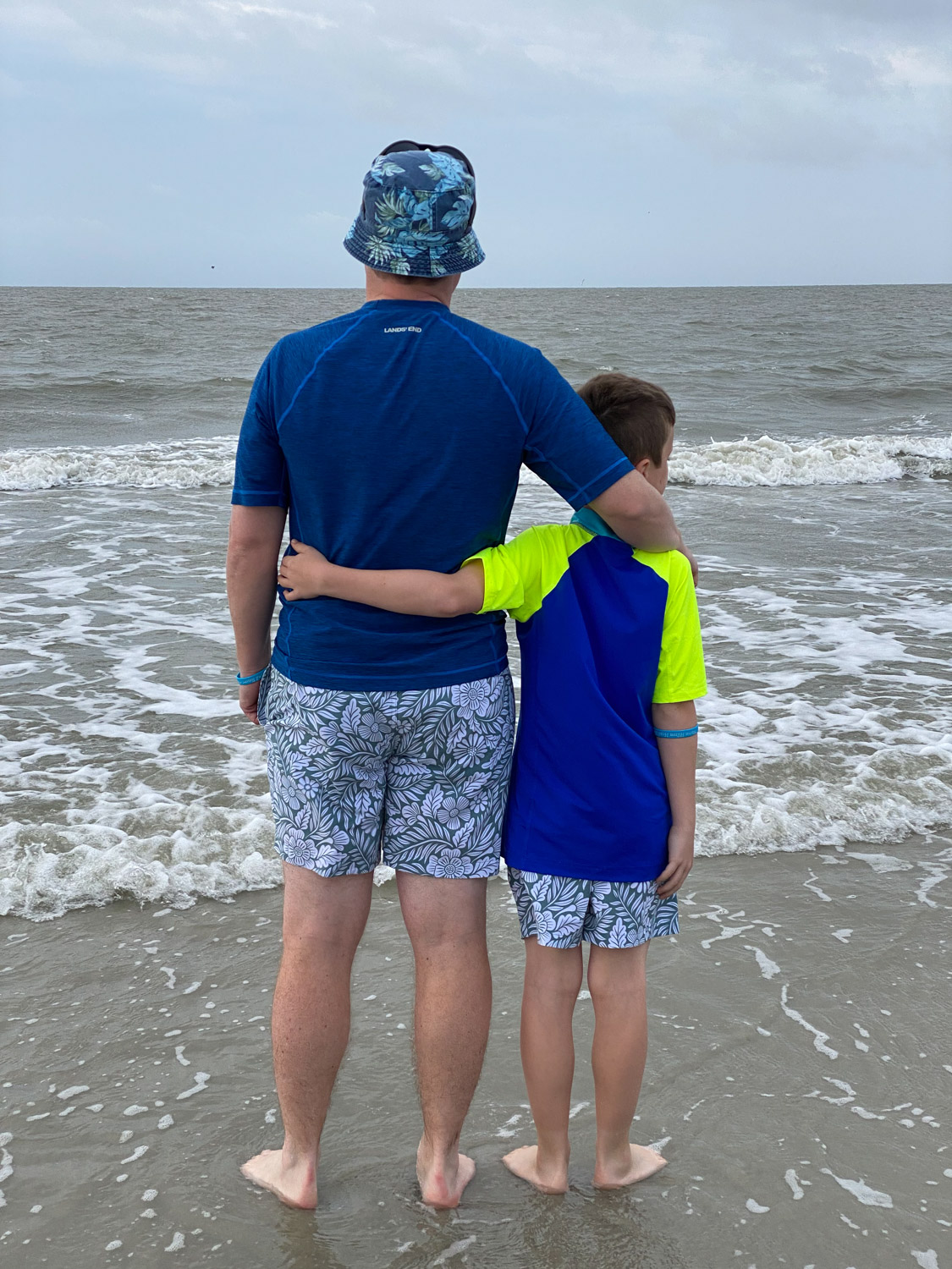 Fair Harbor father and son swim shorts