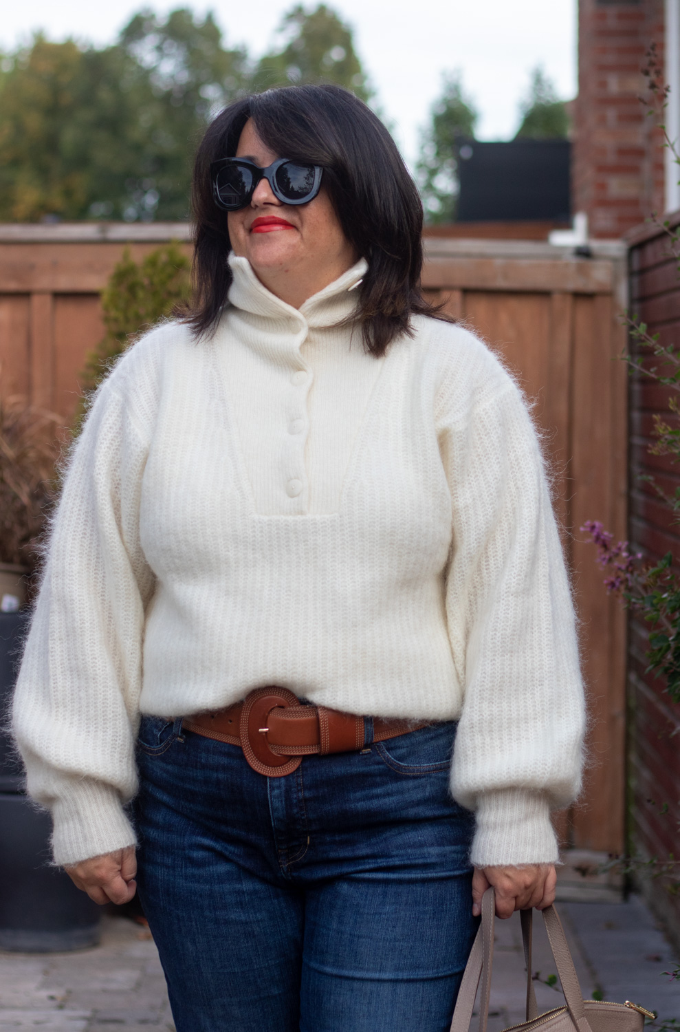 sezane micky jumper review