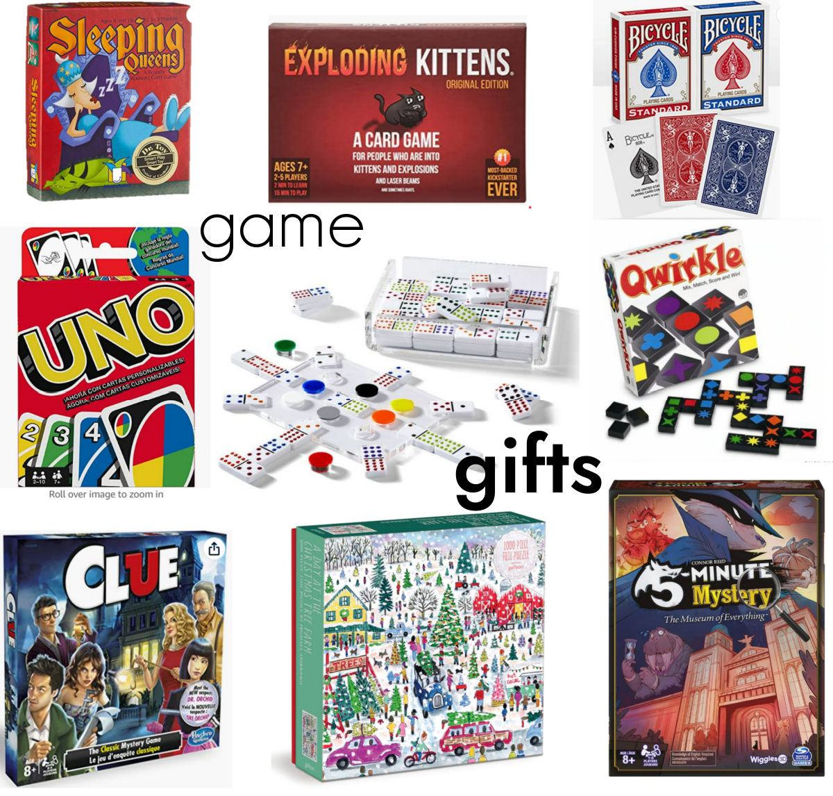 games for gifts