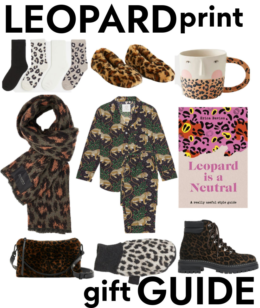animal print, leopard print gift guide