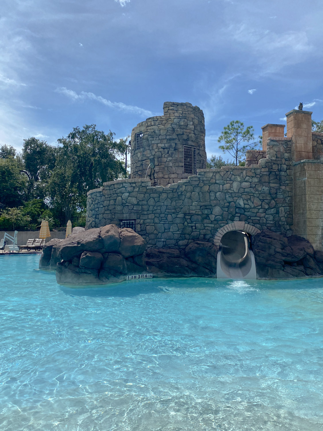 Loews Portofino Bay beach pool waterslide