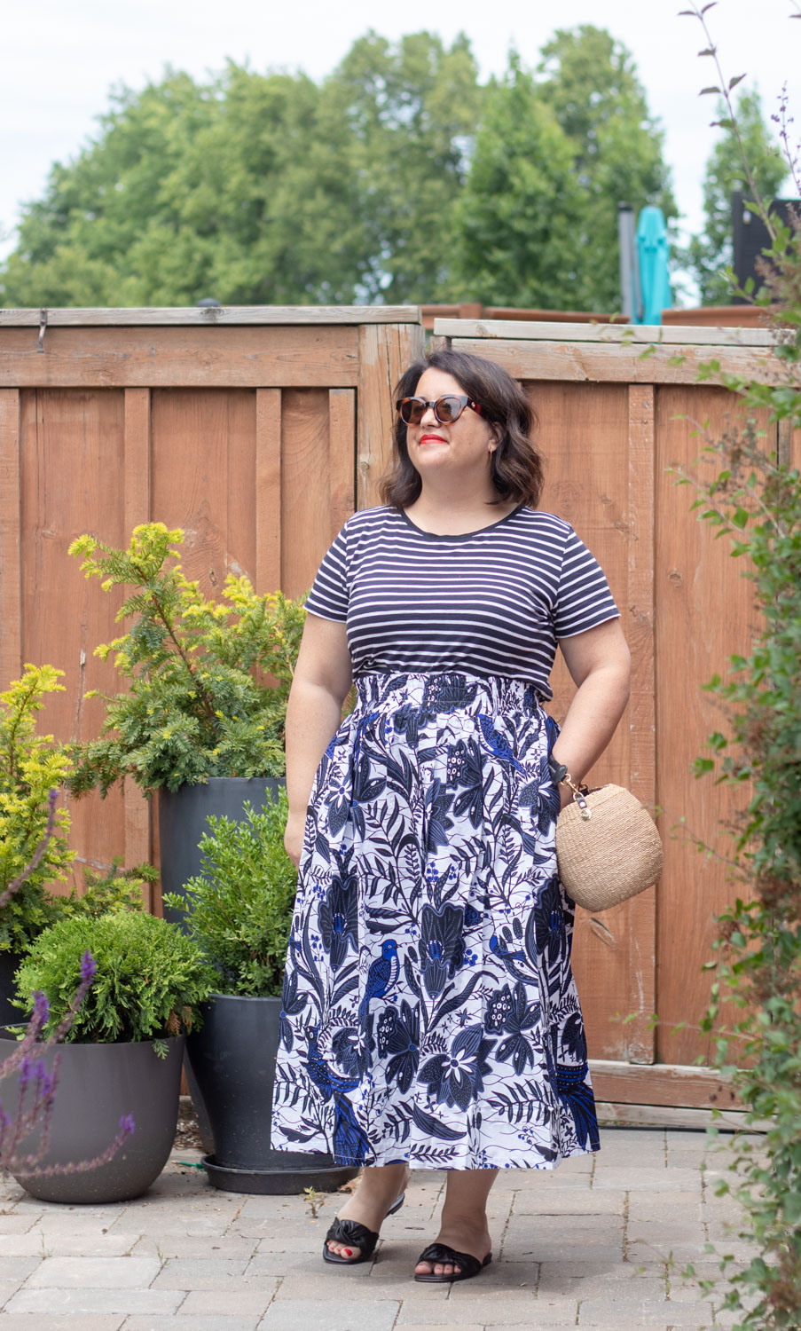 kemi telford skirt review, wax print skirt 