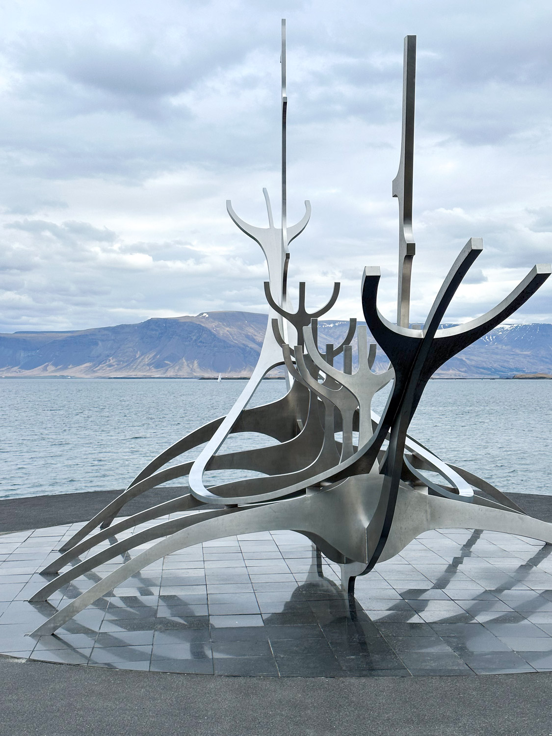 Reykjavik boat sculpture, The Sun Voyager Sculpture Reykjavik Iceland