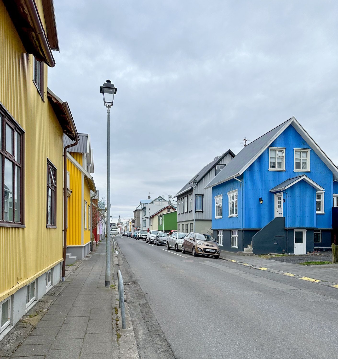 colourful houses Reykjavik