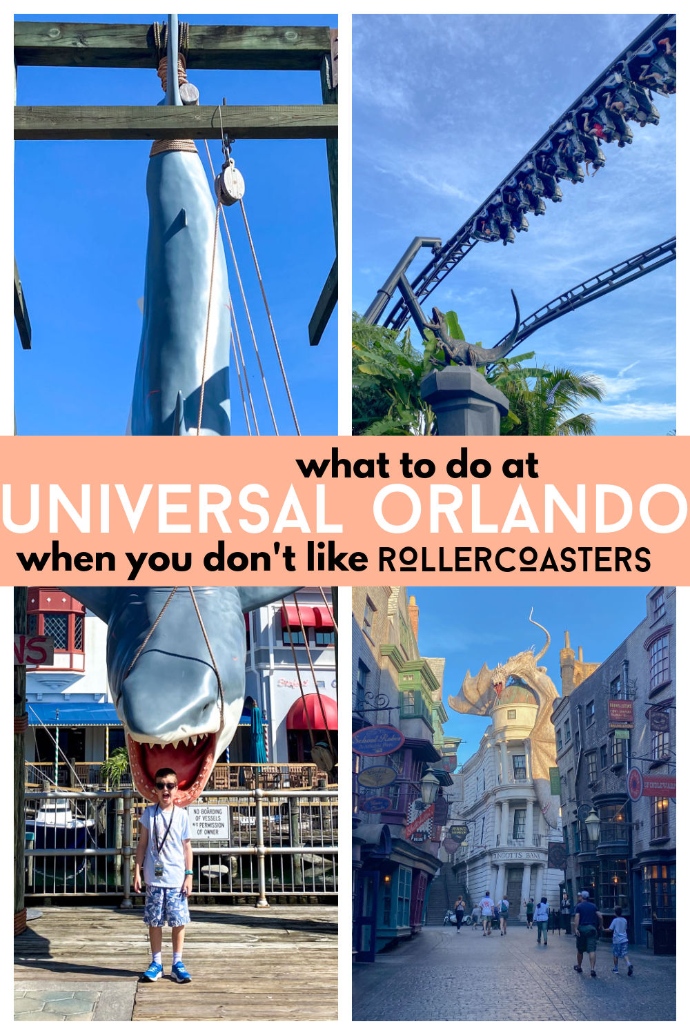 what to do at Universal Orlando when you don't like rollercoasters, Things to do at Universal other than thrill rides