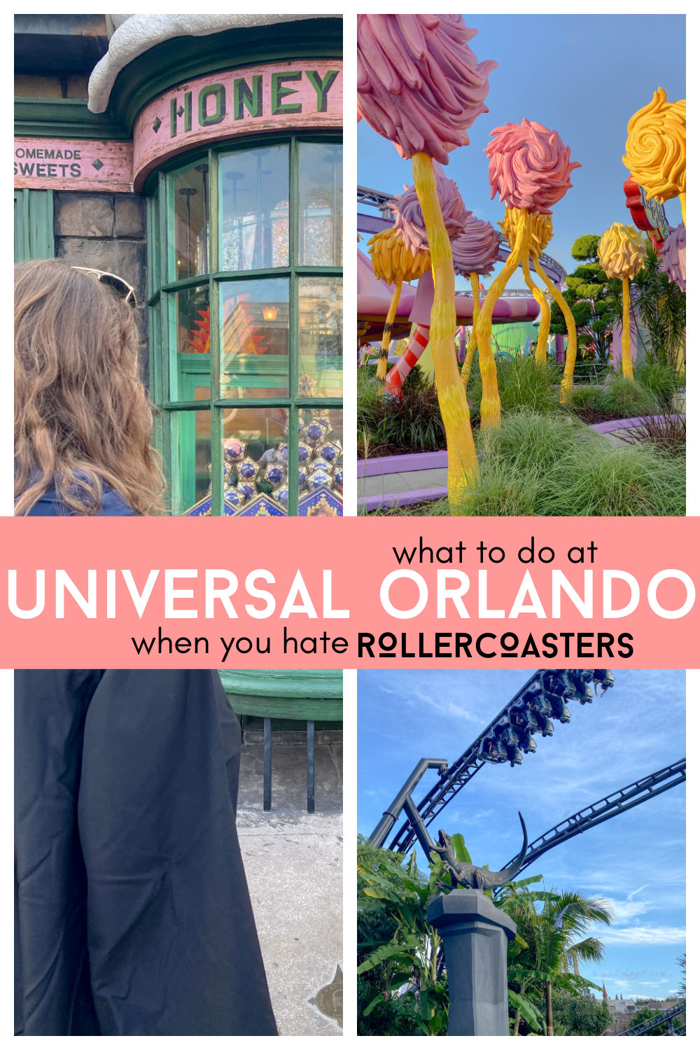 what to do at Universal Orlando when you don't like rollercoasters, non thrill ride Universal studios