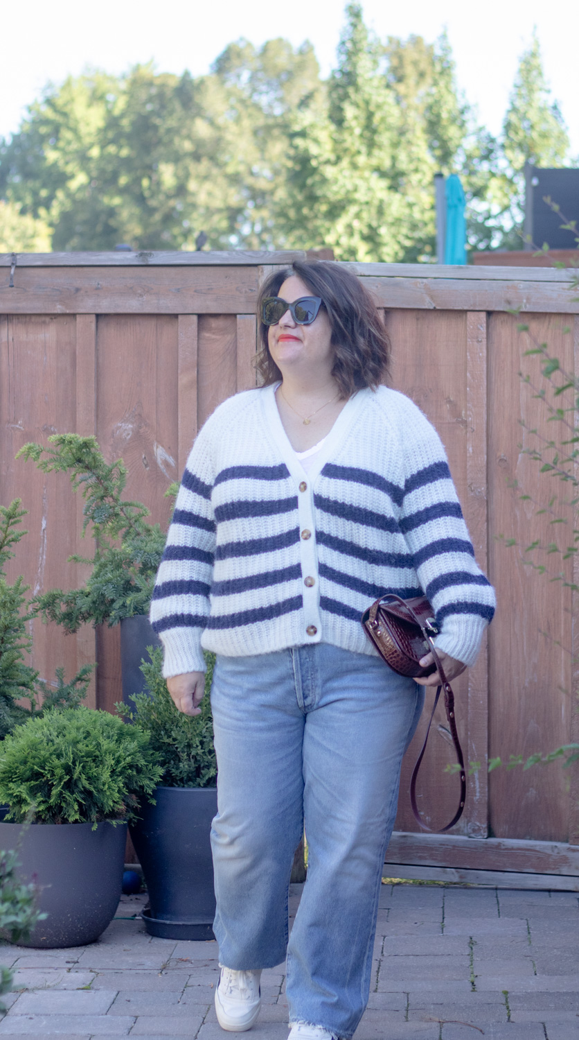 sezane basile cardigan review