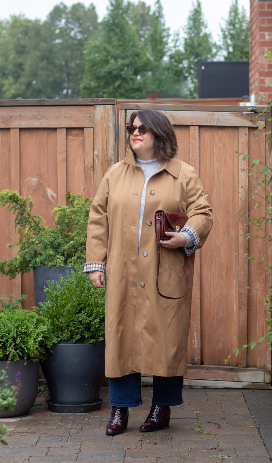 sezane clyde trench coat