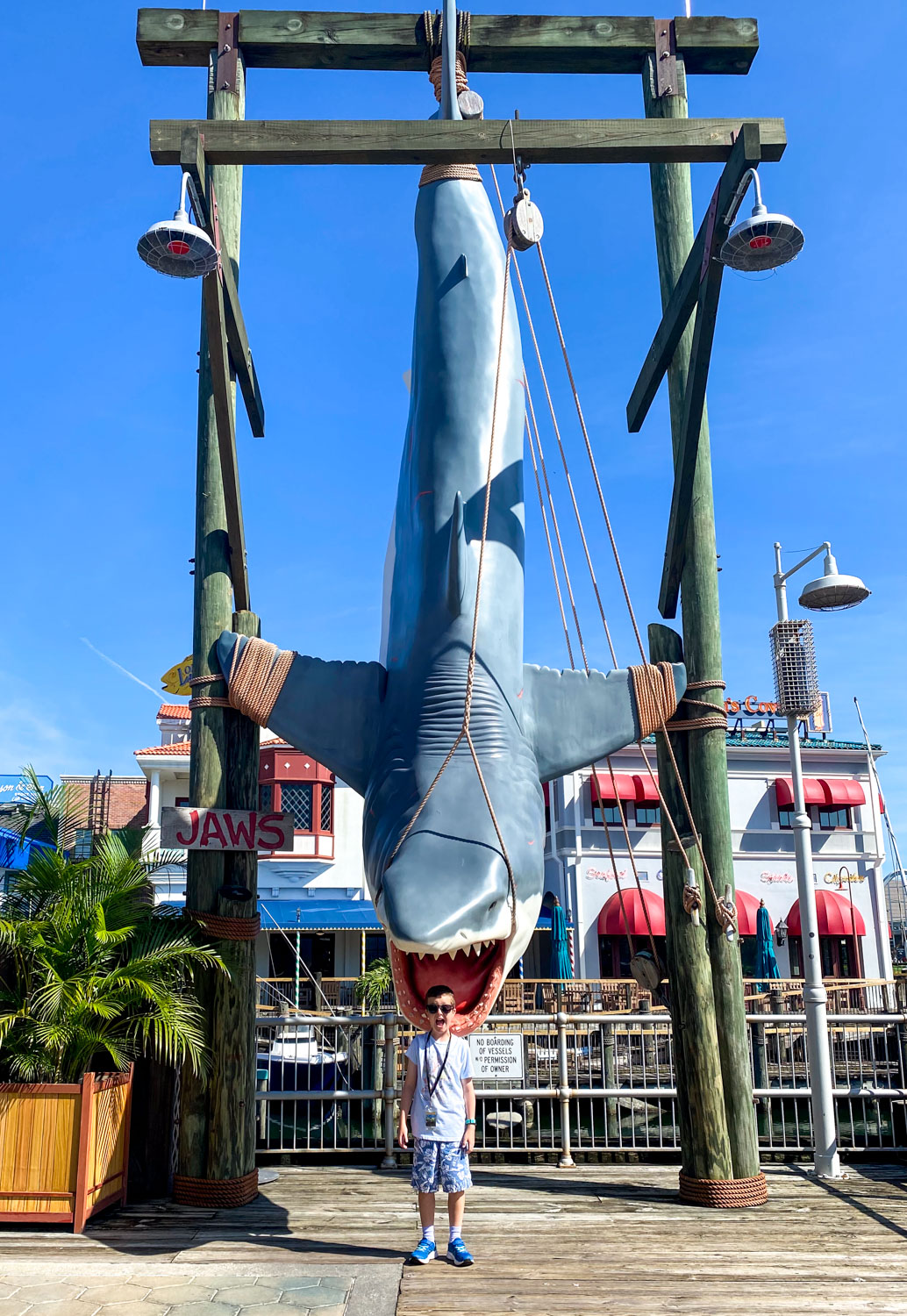 universal jaws photo op