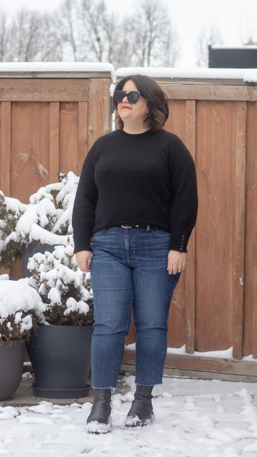 sezane louise jumper review