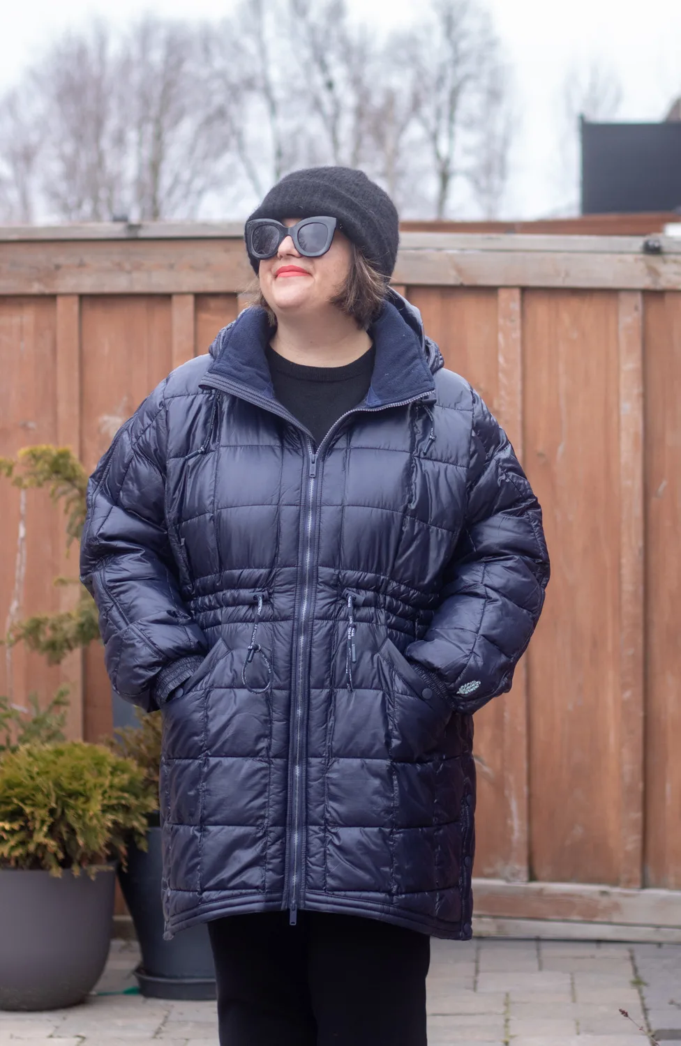 Patricia Packable Poncho puffer review