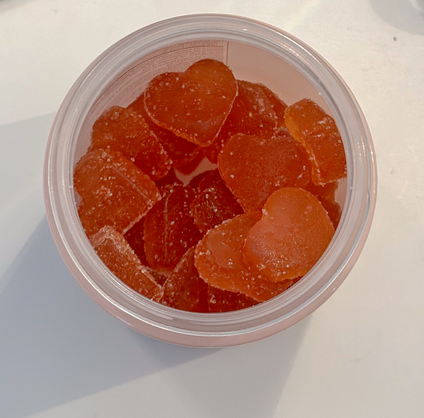 vegamour vegan strawberry flavoured Biotin gummies