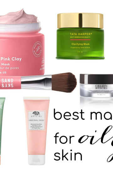 best masks for oily skin, sand and sky, tata harper, caudalie,