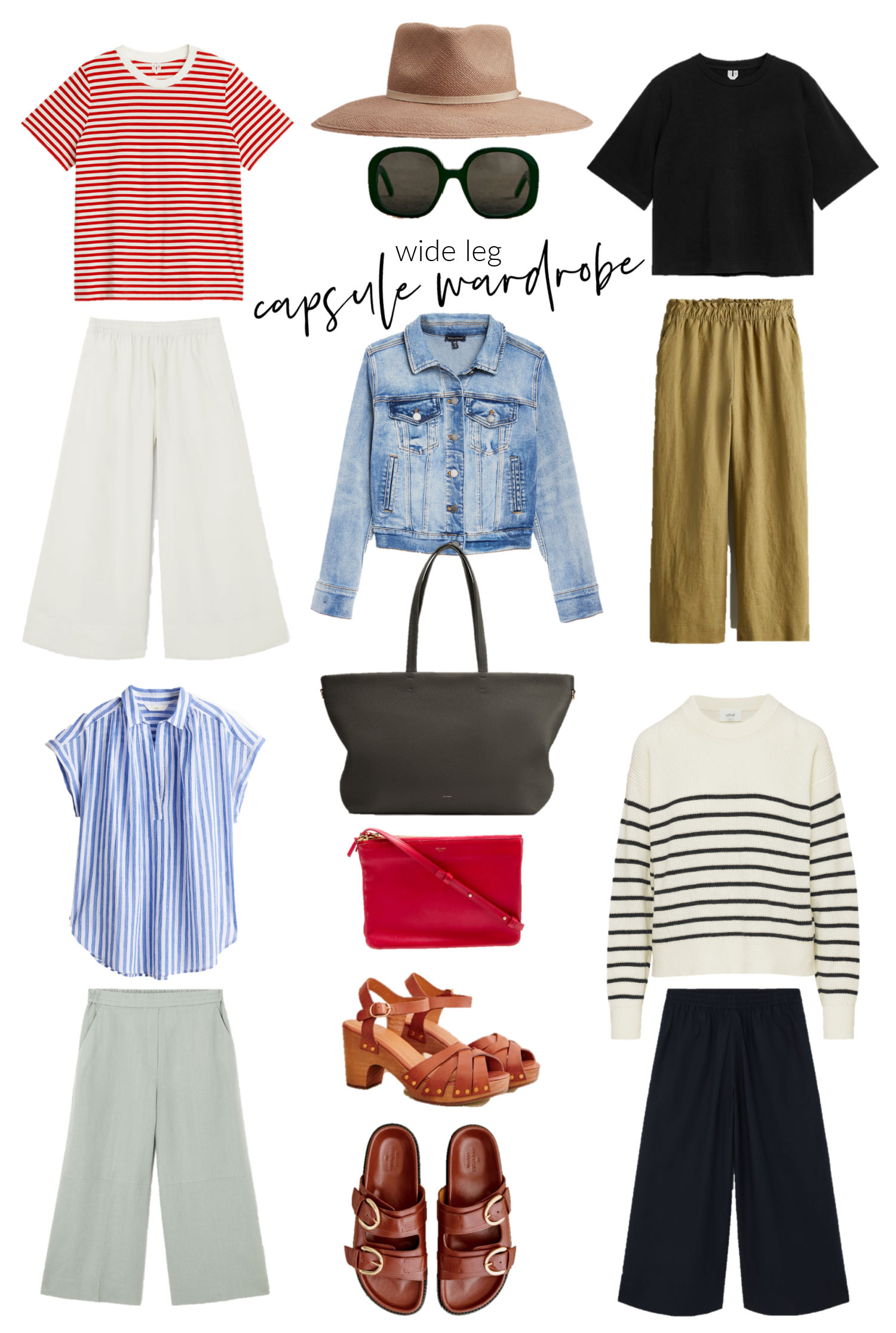 Wide Leg Capsule Wardrobe ⋆ chic everywhere