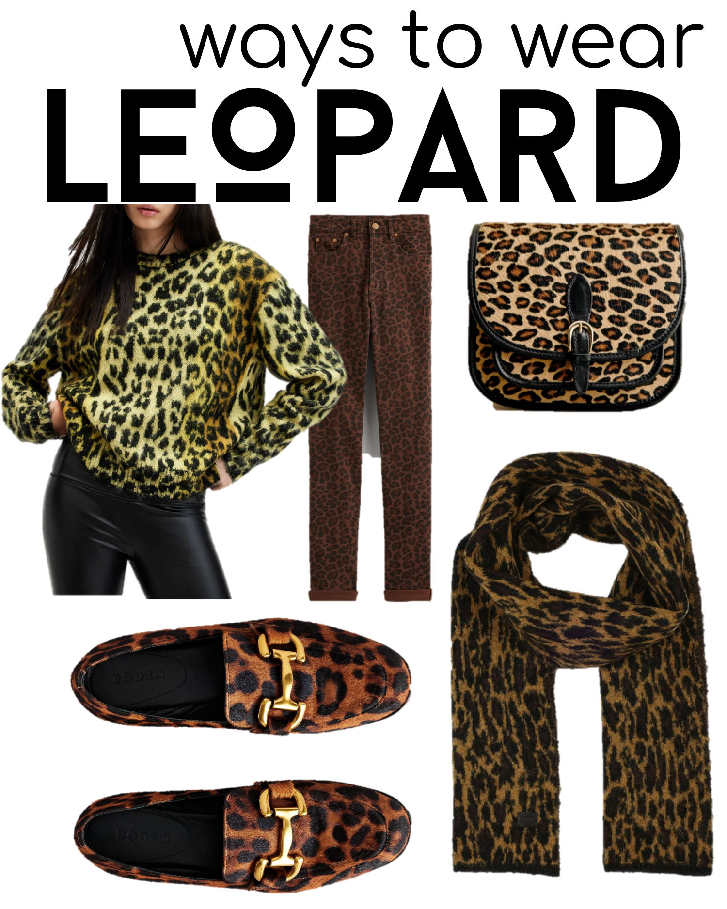 Ways To Wear Leopard тлж Chic Everywhere