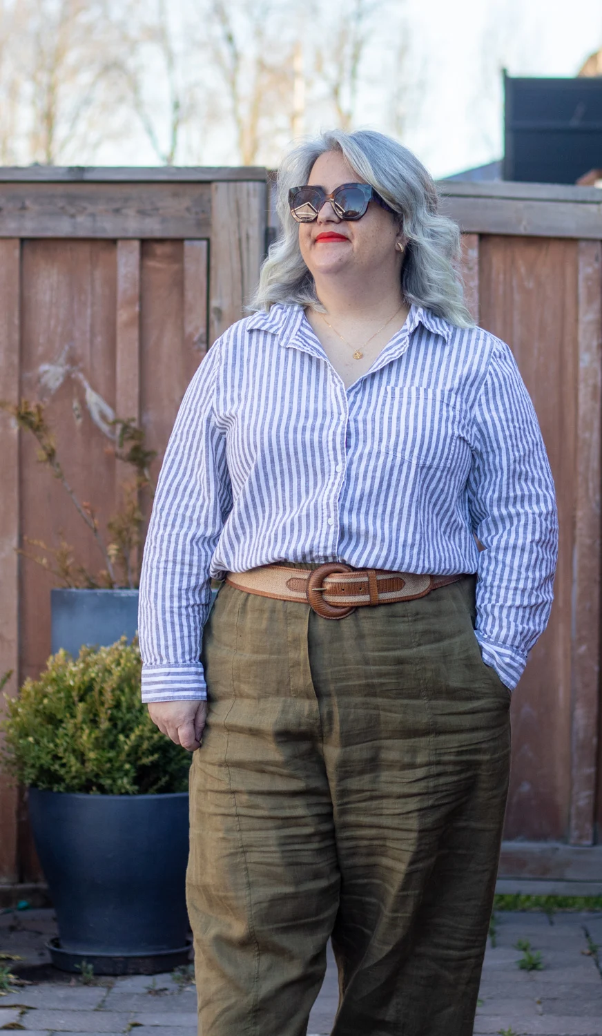 spring linen look