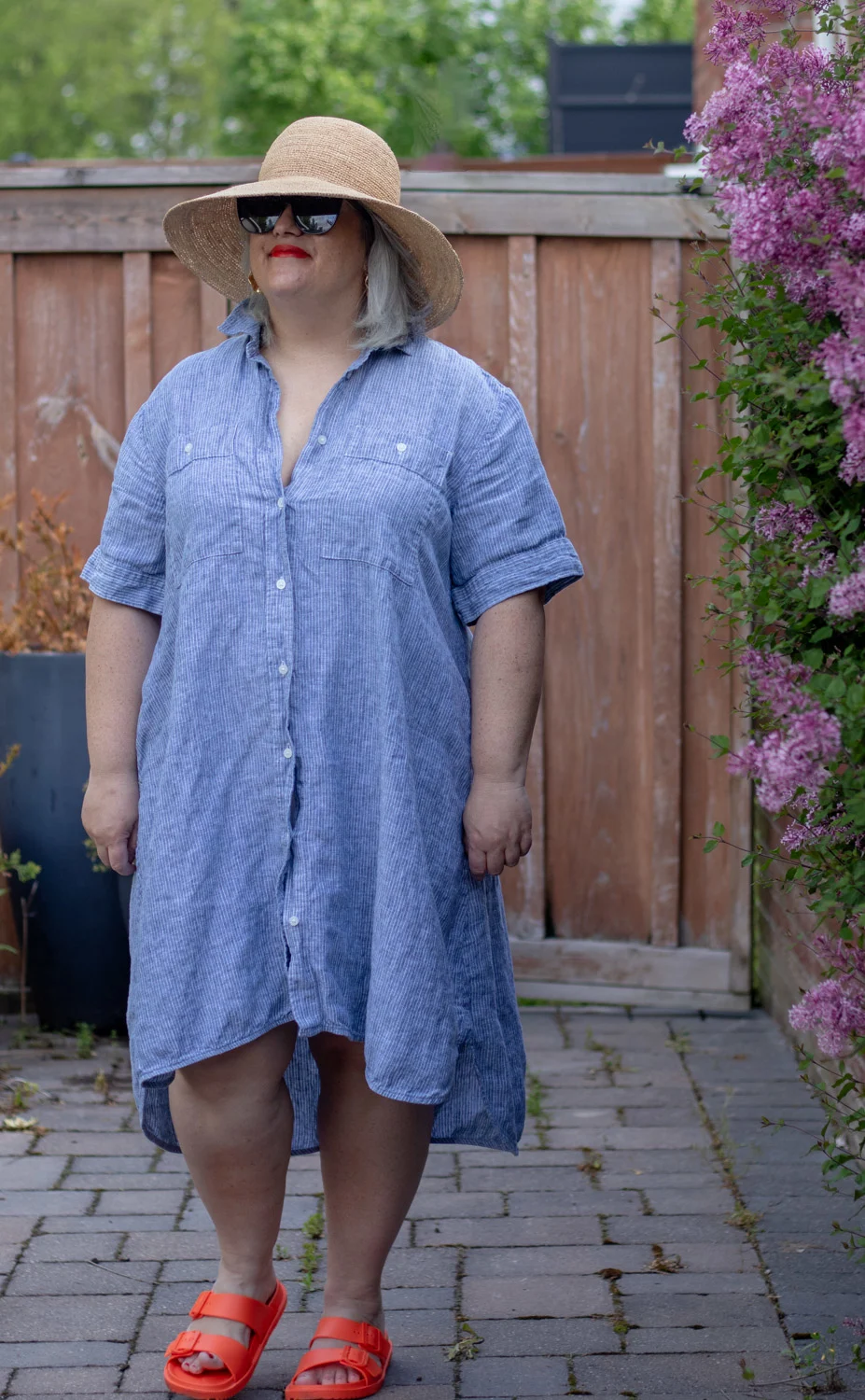 linen shirt dress beach dress
