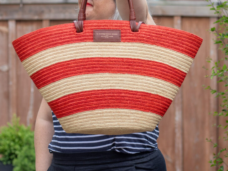 Sezane Justine Maxi Basket bag