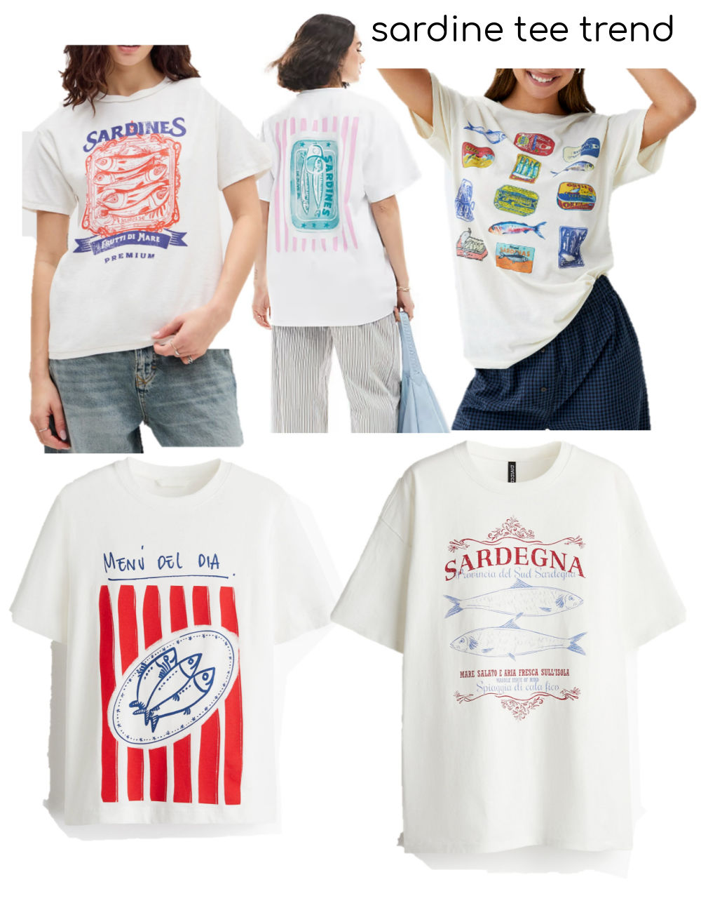 Sardines t-shirt trend