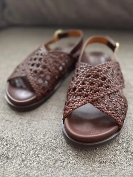 tilda sandals review sezane