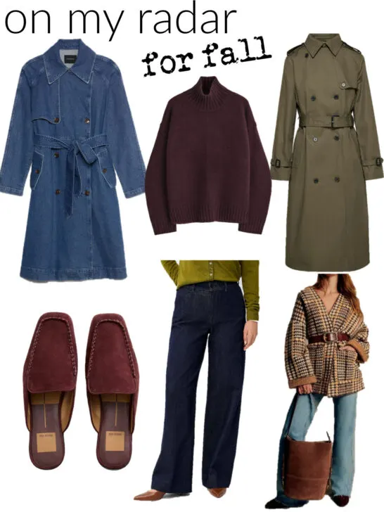 on my radar for fall