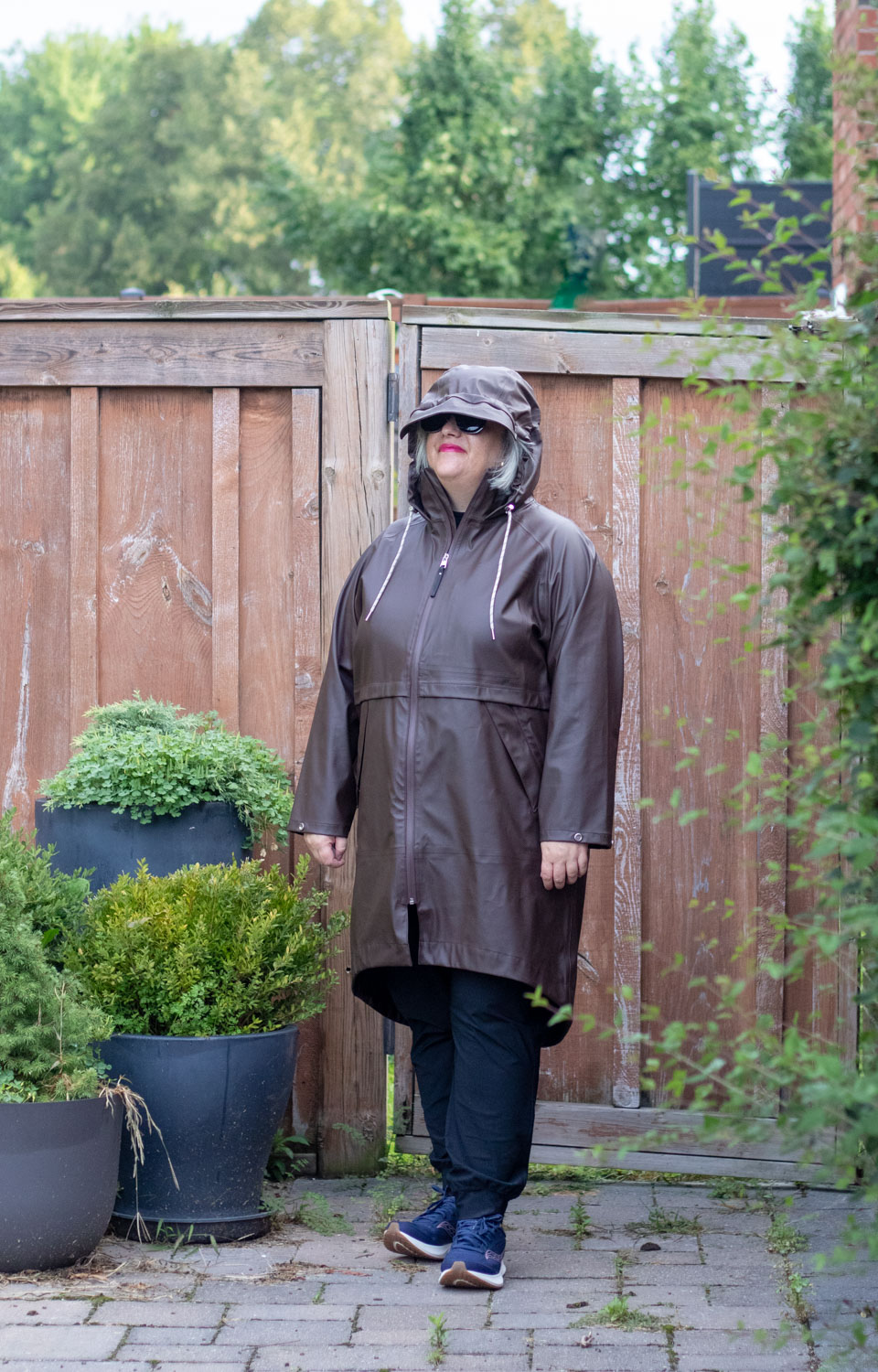 varley rain coat