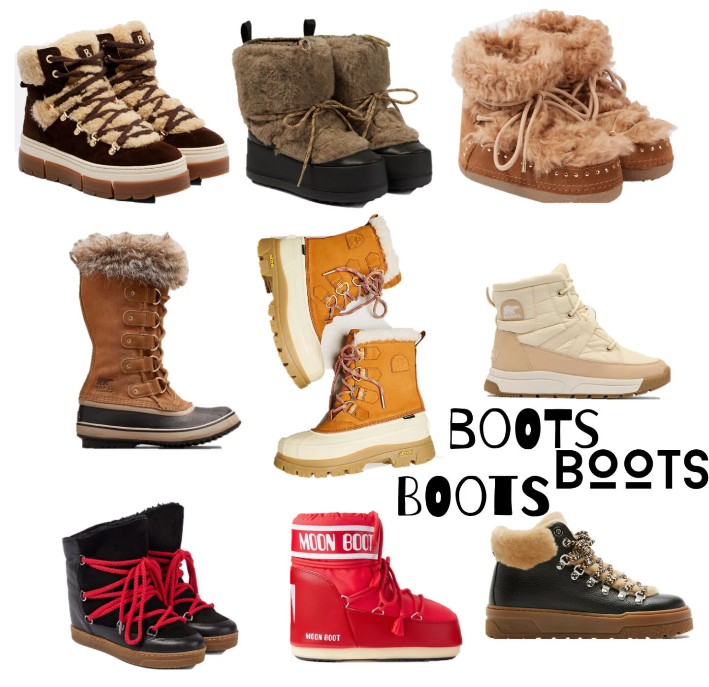 winter boots, snow boots