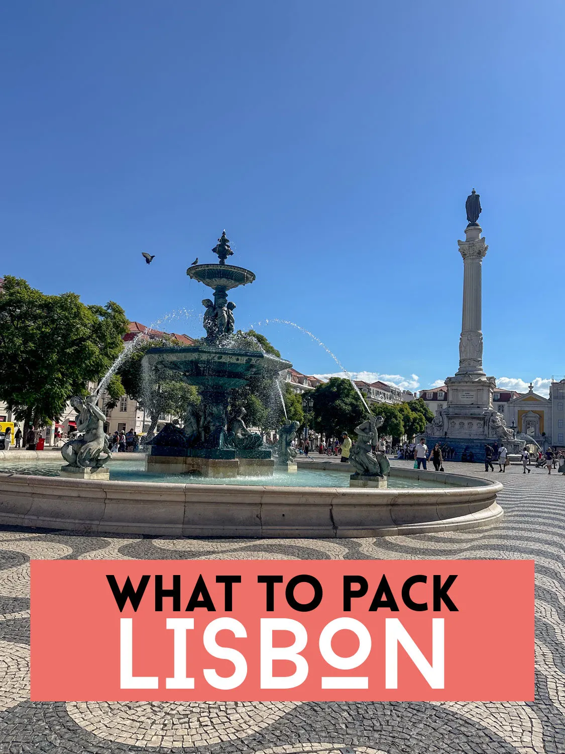 what to pack lisbon, portugal packing list