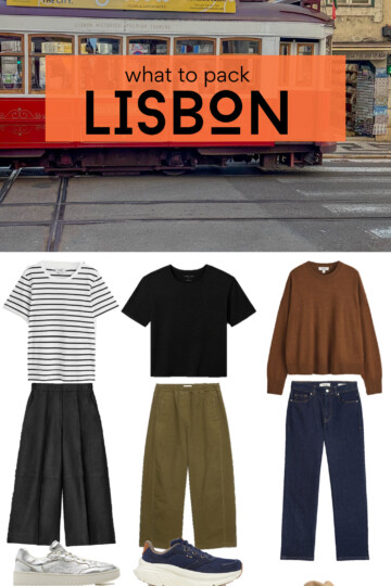 what to pack for lisbon