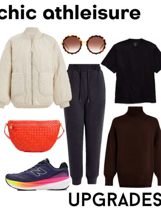 chic athleisure, spring sporty clothing