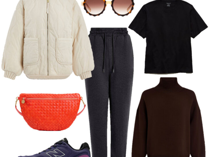 chic athleisure, spring sporty clothing