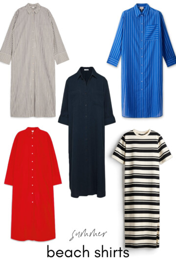 beach shirt, shirt dress, beach cover up