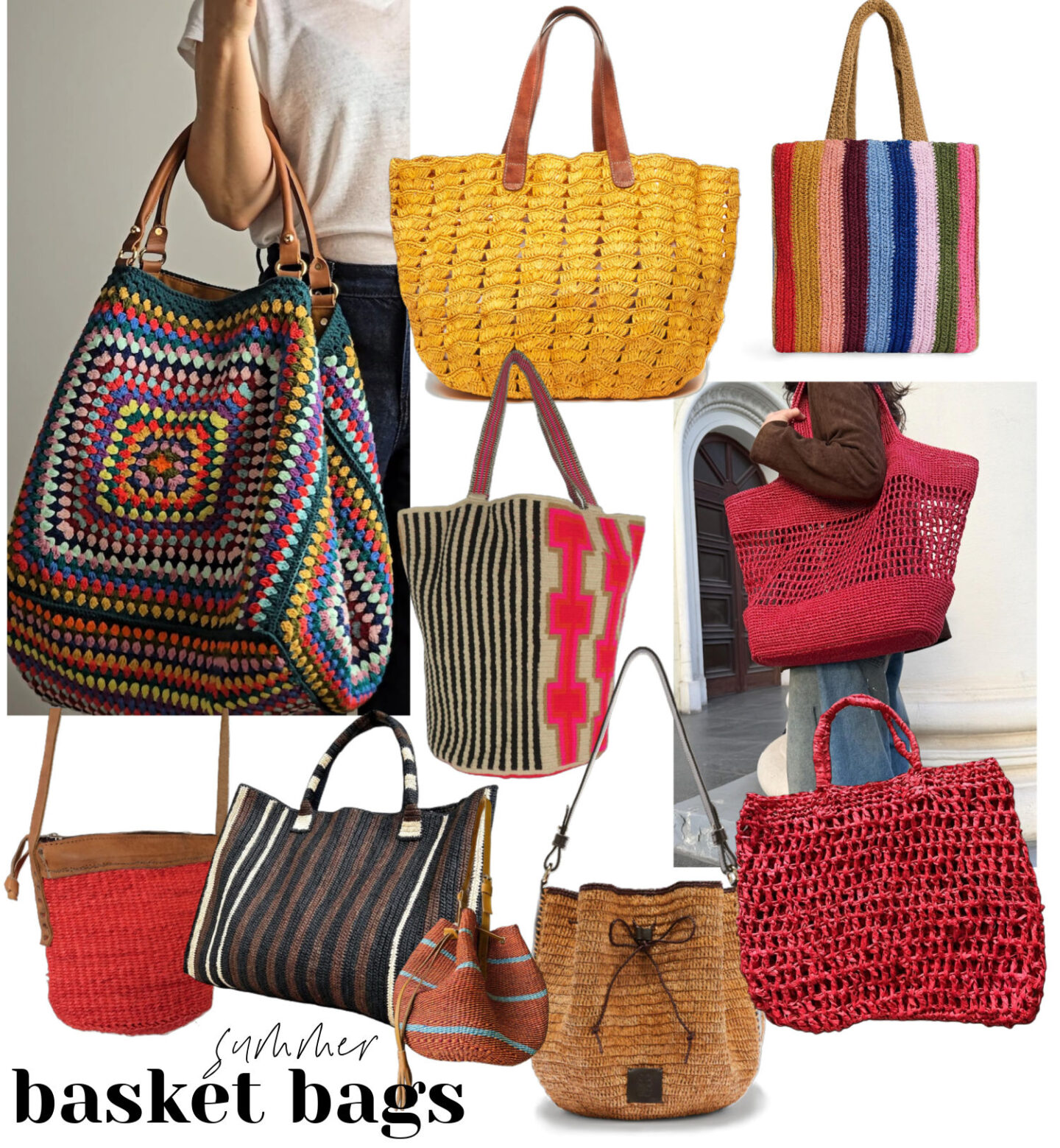 summer basket bags