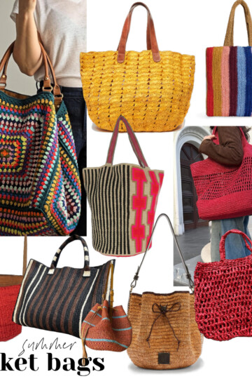 summer basket bags