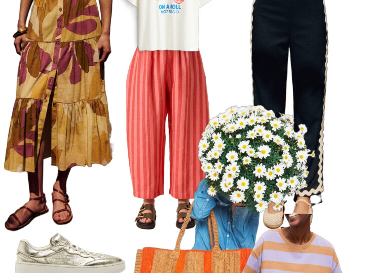 dopamine dressing, fun colourful outfits