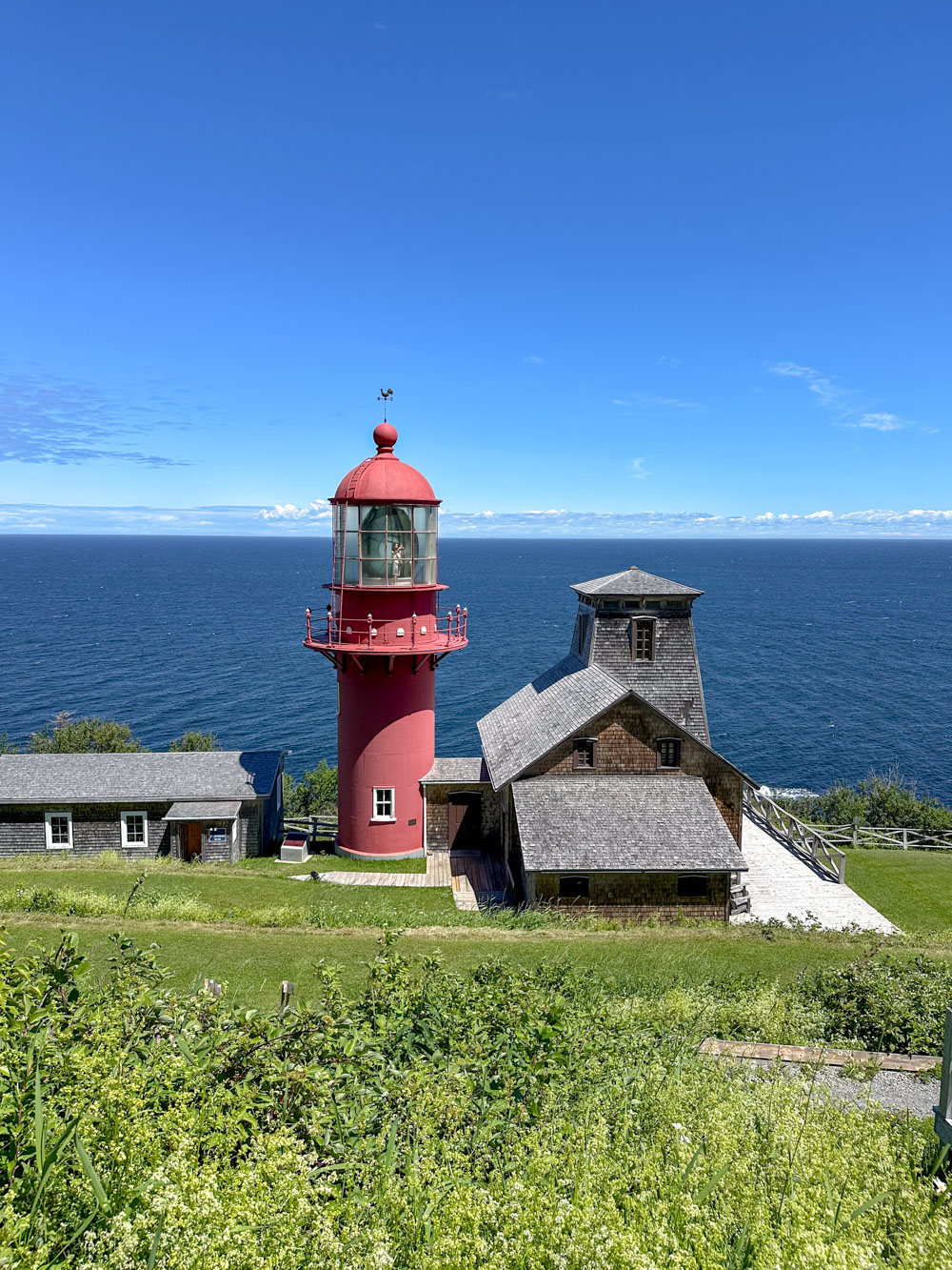 lighthouse, what to do in the gaspé peninsula