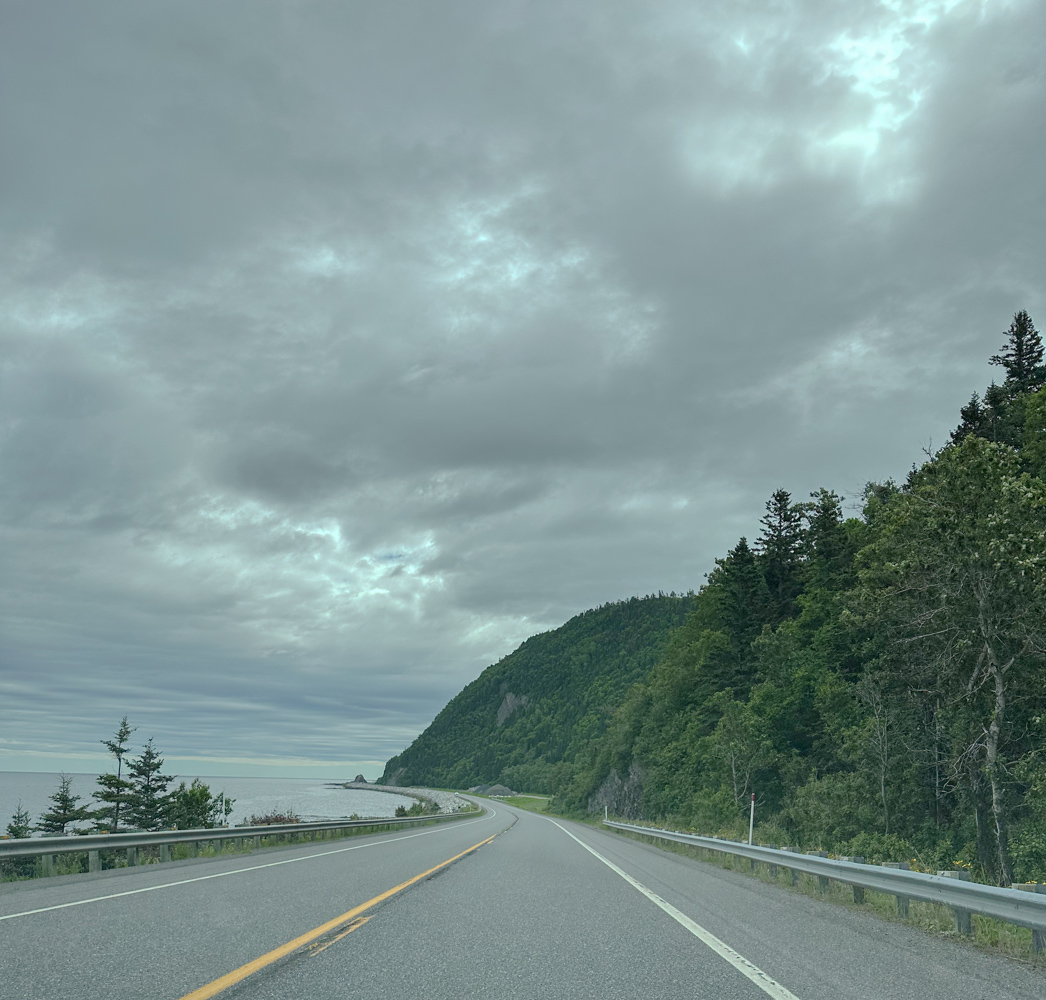mountain coastal drive, what to see in the gaspé peninsula